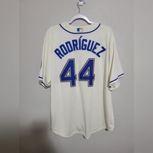 2023 Nike Seattle Mariners Julio Rodriguez Sunday Home Cream